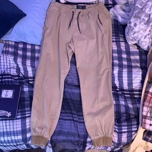 Abercrombie & Fitch khaki joggers